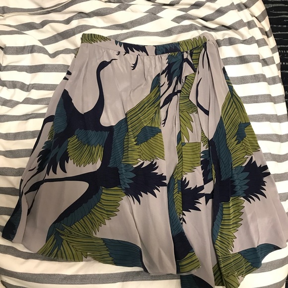 Bird-Patterned Boutique and Unique Skirt - Picture 2 of 3